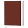 Amanple Notebook Journal Dotted Journal 85 x 11 400 Pages Dot Grid Notebook No Bleed Thick Paper Leather Journal for Bullet Journaling Work School Notes 125pcs Sticky Tabs Inner Pocket Brown