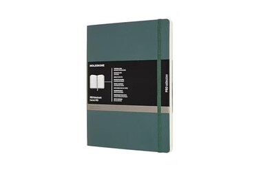 Moleskine PRO Notebook Soft Cover XL 75 x 95 Professional Project Planning Forest Green 192 Pages