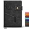 PAIBAS Blank Journal Notebook A5 Hardcover Leather Sketchbook with 200 Pages Thick Blank Paper for Men Women Unlined Drawing Writing Journal 59 x 84 Plain Notebook black