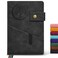 PAIBAS Blank Journal Notebook A5 Hardcover Leather Sketchbook with 200 Pages Thick Blank Paper for Men Women Unlined Drawing Writing Journal 59 x 84 Plain Notebook black