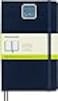 Moleskine Classic Expanded Notebook Hard Cover Large 5 x 825 PlainBlank Sapphire Blue 400 Pages