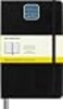Moleskine Classic Expanded Notebook Hard Cover Large 5 x 825 SquaredGrid Black 400 Pages