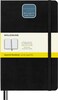 Moleskine Classic Expanded Notebook Hard Cover Large 5 x 825 SquaredGrid Black 400 Pages