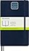 Moleskine Classic Expanded Notebook Soft Cover Large 5 x 825 PlainBlank Sapphire Blue 400 Pages