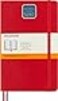 Moleskine Classic Expanded Notebook Soft Cover Large 5 x 825 RuledLined Red 400 Pages