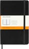 Moleskine Classic Notebook Hard Cover Medium 45 x 7 RuledLined Black 208 Pages