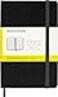 Moleskine Classic Notebook Hard Cover Pocket 35 x 55 SquaredGrid Black 192 Pages