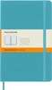 Moleskine Classic Notebook Large Ruled Blue Reef Hard Cover 5 x 825