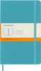 Moleskine Classic Notebook Large Ruled Blue Reef Hard Cover 5 x 825