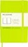 Moleskine Classic Notebook Pocket Plain Lemon Green Hard Cover 35 x 55