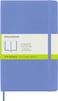 Moleskine Classic Notebook Soft Cover Large 5 x 825 PlainBlank Hydrangea Blue 192 pages