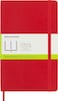 Moleskine Classic Notebook Soft Cover Large 5 x 825 PlainBlank Scarlet Red 192 Pages