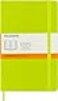 Moleskine Classic Notebook Soft Cover Large 5 x 825 RuledLined Lemon Green 192 Pages
