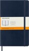 Moleskine Classic Notebook Soft Cover Large 5 x 825 RuledLined Sapphire Blue 192 Pages