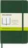 Moleskine Classic Notebook Soft Cover Pocket 35 x 55 PlainBlank Myrtle Green 192 Pages