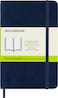 Moleskine Classic Notebook Soft Cover Pocket 35 x 55 PlainBlank Sapphire Blue 192 Pages