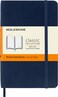 Moleskine Classic Notebook Soft Cover Pocket 35 x 55 RuledLined Sapphire Blue 192 Pages
