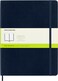 Moleskine Classic Notebook Soft Cover XL 75 x 95 PlainBlank Sapphire Blue 192 Pages