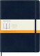 Moleskine Classic Notebook Soft Cover XL 75 x 95 RuledLined Sapphire Blue 192 Pages