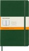Moleskine Notebook Large Ruled Myrtle Green Hard 5 x 825