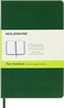 Moleskine Notebook Pocket Plain Myrtle Green Hard Cover 35 x 55