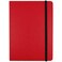 JAM Paper JAM PAPER Hardcover Notebook with Elastic Band Medium Journal 5 x 7 Red 100 Lined Sheets Sold Individually