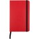 JAM Paper JAM PAPER Hardcover Notebook with Elastic Band Small Journal 3 34 x 5 58 Red 100 Lined Sheets Sold Individually