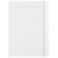 JAM Paper JAM PAPER Hardcover Notebook with Elastic Band Medium Journal 5 x 7 White 100 Lined Sheets Sold Individually