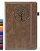 BIYUNRO Lined Journal Notebook for Women Men Hardcover Leather Journals for Writing Diary Note Taking Work Travel A5