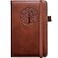 BIYUNRO Small Pocket Notebook Leather Journal Mini Brown