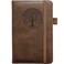 BIYUNRO Small Pocket Notebook Leather Journal Mini Wood