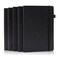 Deziliao 5 Pack Dotted Journal Notebooks with Pen Loop Hardcover Notebook Journal for Work 100Gsm Premium Thick Paper with Inner Pocket Medium 57x84 Black