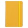 Leatherpress Leather Pocket Notebook Writing Journal FullGrain Leather Narrow Ruled Paper Notebooks for Work School Butter Yellow 57 x 38
