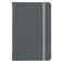 Leatherpress Leather Pocket Notebook Writing Journal FullGrain Leather Narrow Ruled Paper Notebooks for Work School Twilight Gray 57 x 38