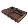 CooLeathor Leather Journal Writing Notebook Genuine Leather Bound Daily Notepad for Men Women Lined Paper 240 Kraft Pages Handmade Rustic Brown 5 x 7 in
