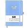 R B RICCO RICCO BELLO Hardcover Dot Grid Journal Blue Butterfly 57x84
