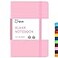 JOYEUX Blank Journal Notebook A5 160 Pages 100 Gsm Thick Sketch Books Hardcover Journal for Writing 57 inches x 8 inches Notebooks for Work Pink