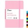JOYEUX Blank Journal Notebook A5 160 Pages 100 Gsm Thick Sketch Books Hardcover Journal for Writing 57 inches x 8 inches Notebooks for Work Pink