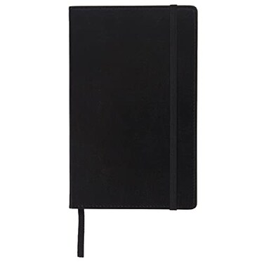C.R. Gibson CR Gibson Black Bonded Leather Journal 5 x 82