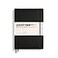 LEUCHTTURM1917 Notebook Hardcover Master Classic A4 235 Numbered Pages for Writing and Journaling Black Plain