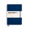 LEUCHTTURM1917 Notebook Hardcover Master Classic A4 235 Numbered Pages for Writing and Journaling Navy Plain