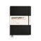 LEUCHTTURM1917 Notebook Hardcover Master Slim A4 123 Numbered Pages for Writing and Journaling Black Dotted