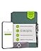 Rocketbook Pro Smart Reusable Notebook Lined Dotted Interchangeable Pages For Work and Business Meetings Executive 7x9 Green
