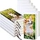 Jetec Sublimation Journal Blank Notebooks Faux Leather Journal Notebooks Small Notebook Notepad A6 Cute Hardcover Blank Notebook for Back to School Office Supplies 200 Pages diy12 Packs