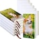 Jetec Sublimation Journal Blank Notebooks Faux Leather Journal Notebooks Small Notebook Notepad A6 Cute Hardcover Blank Notebook for Back to School Office Supplies 200 Pages diy12 Packs