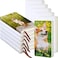 Jetec Sublimation Journal Blank Notebooks Faux Leather Journal Notebooks Small Notebook Notepad A6 Cute Hardcover Blank Notebook for Back to School Office Supplies 200 Pages diy12 Packs