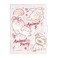 Zeph Hosea Cute Cartoon Notebook Kawaii Journal Notebook Japanese Sketchbook Leather Cover Diary Notepad Travel NotebookPink