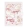 Zeph Hosea Cute Cartoon Notebook Kawaii Journal Notebook Japanese Sketchbook Leather Cover Diary Notepad Travel NotebookPink