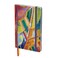 RainCaper Vegan Leather Journal Notebook 160 DotGrid Pages 57 inches x 8 inches Journal Delaunay Eiffel Tower