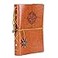 EvZ 7Inch Refillable A6 Binder Notebook Premium Vegan Leather Personal Planner EcoFriendly Journal with 6Ring LooseLeaf System for Writing Business and Creative Sketches Brown